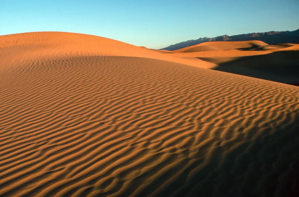 Death valley sand dunes