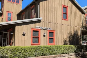 The side of Story of Soil's tasting room